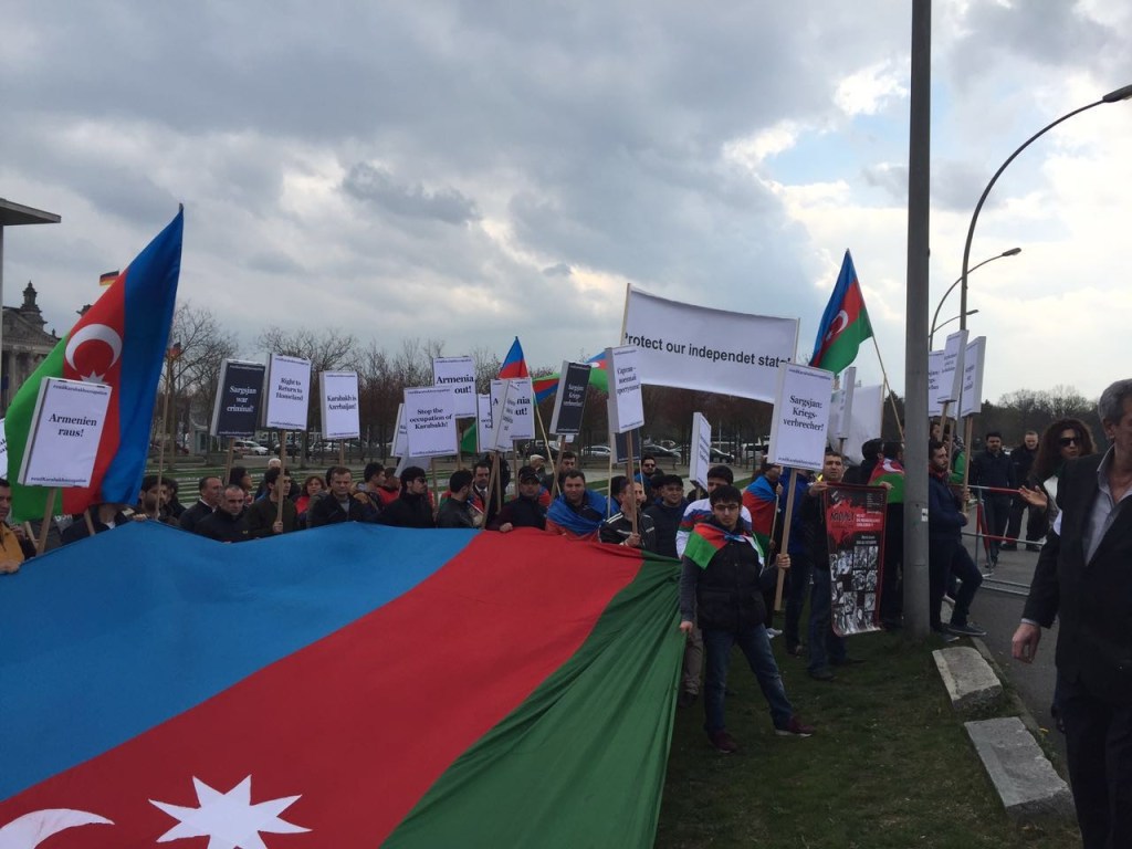 18 yanvar saat 14.00-da  Berlində Azərbaycan səfirliyinin qarşısında  etiraz aksiyası&nbsp;keçiriləcək