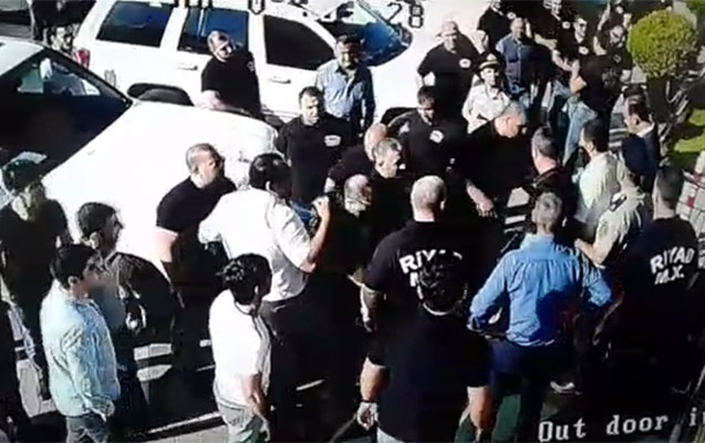 Mühafizəçilər mağazaya hücum etdi – Bakıda&nbsp;qarşıdurma