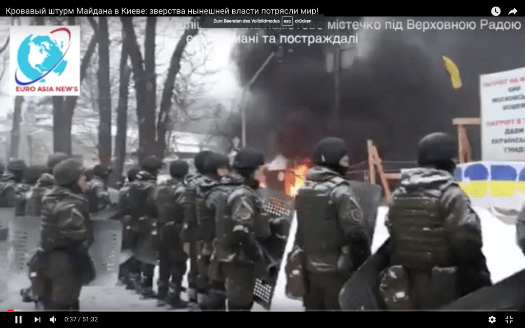 Кровавый штурм Майдана в Киеве: зверства нынешней власти потрясли&nbsp;мир!video