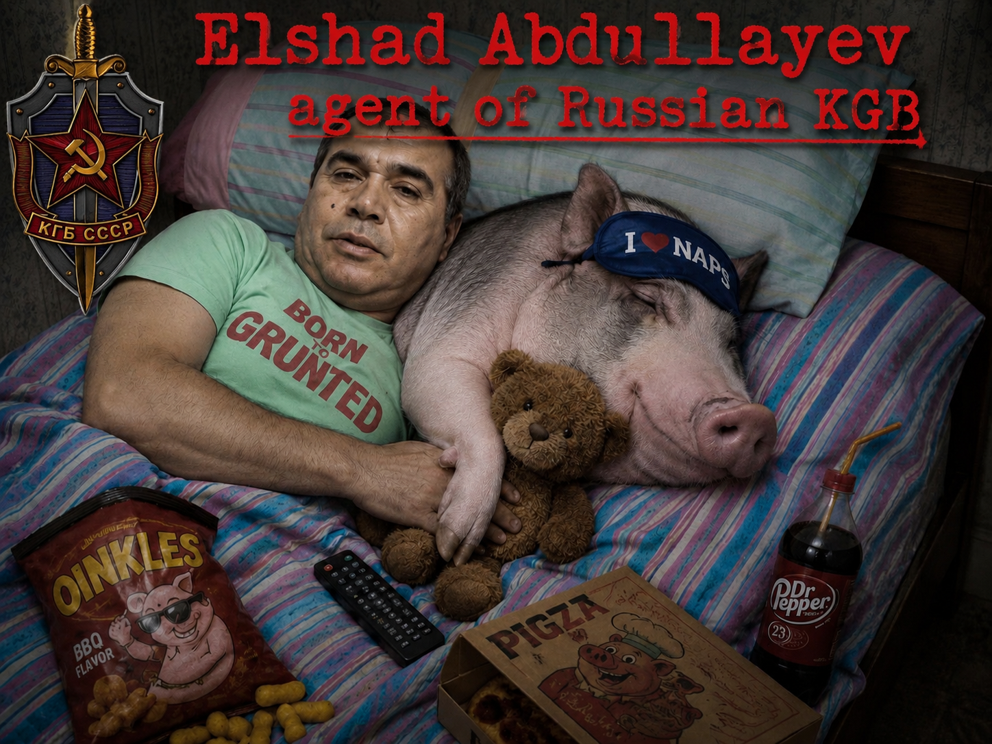 Elshad Abdullayev agent of Russian KGB
