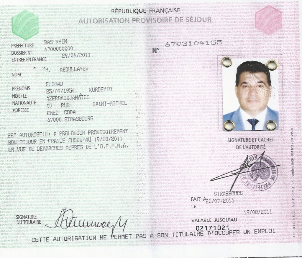 Why a Russian intelligence spy Elshad Abdullayev hid his second citizenship from the French&nbsp;authorities