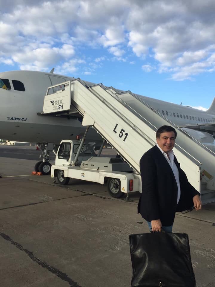 Саакашвили возвращается в&nbsp;Украину