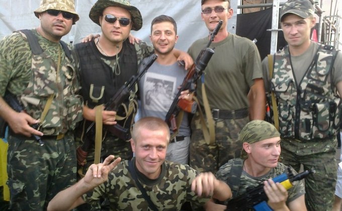 Военные Вооруженных Сил Украины поддерживают Владимира&nbsp;Зеленского