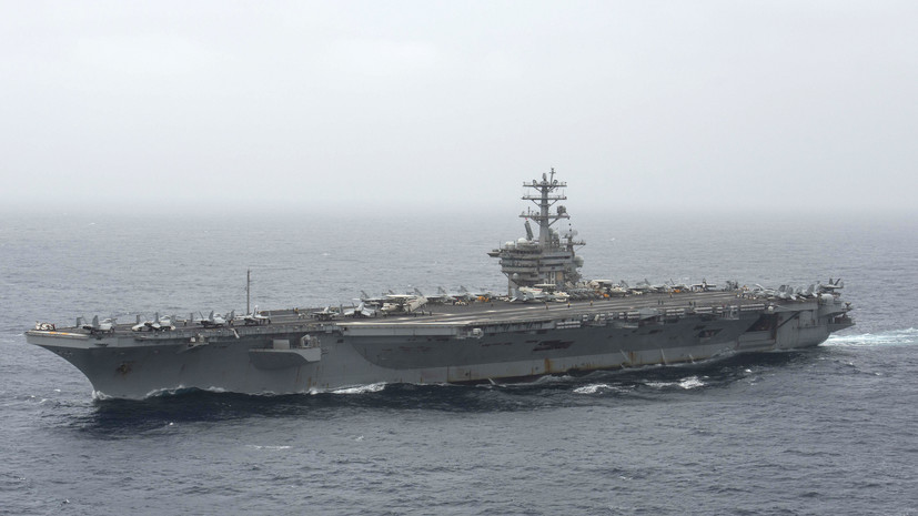 Ударная группа ВМС США зашла в Персидский&nbsp;залив
