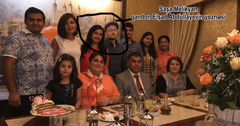 Cinayətkar Elşad Abdullayevin (Paris) ermeni Saşa Melikyana ərə geden qizi Aynur