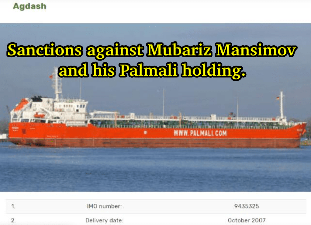 The Iraqi government has imposed sanctions against Mubariz Mansimov and his Palmali holding.Suspicious trace of&nbsp;Belarus