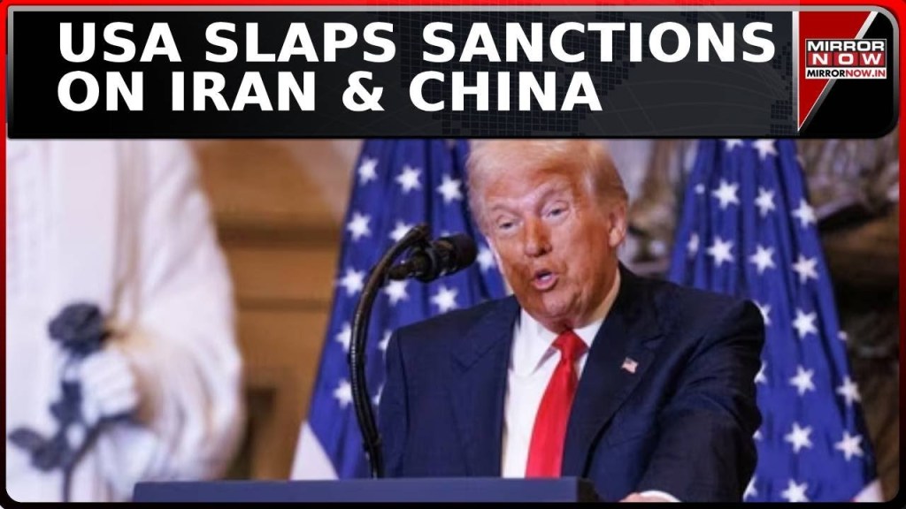 US slaps sanctions on network shipping Iranian oil to&nbsp;China