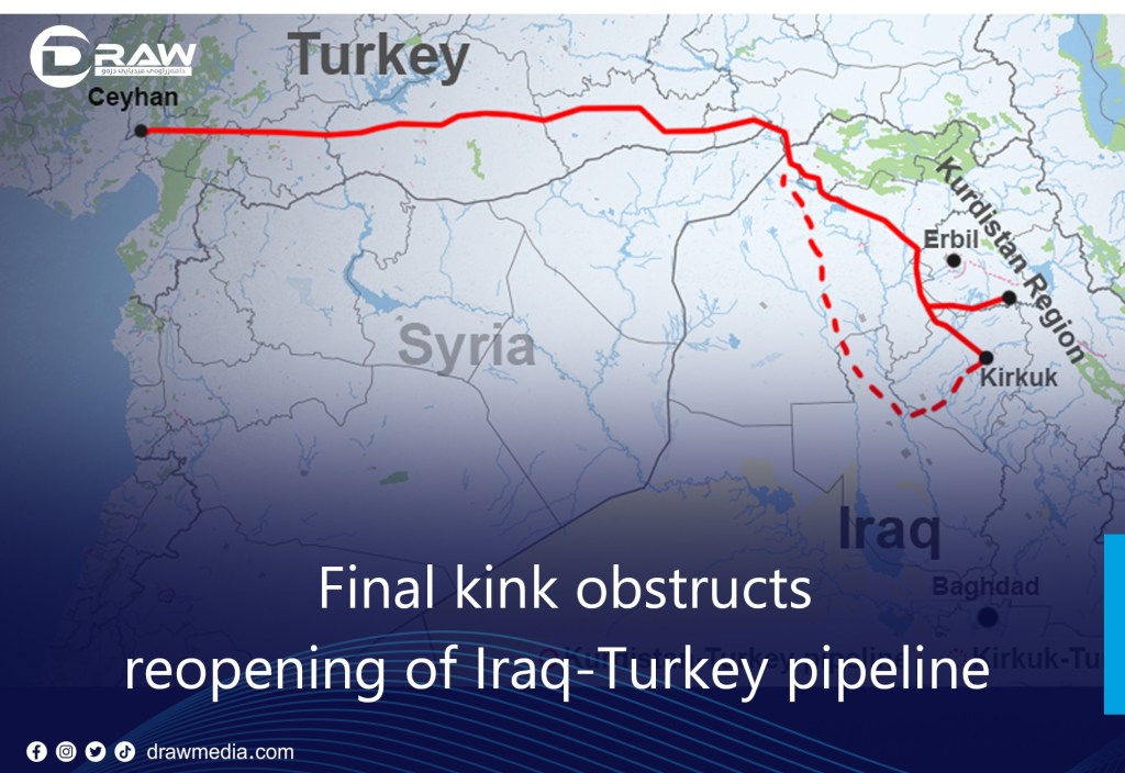 Türkiye has completely lost control over the northern Iraqi oil&nbsp;pipeline