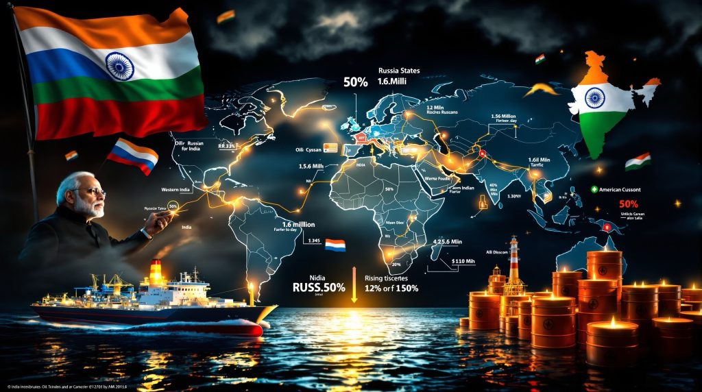 “Despite Sanctions, Russian Oil Reaches India via Dubai Middlemen”