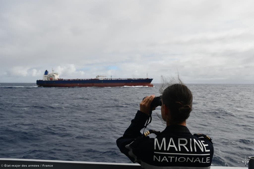 France Detains Tanker Linked to Russia’s Shadow Fleet in Indian Ocean